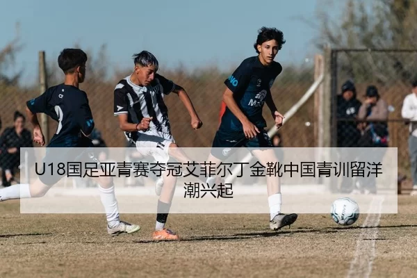 U18国足亚青赛夺冠艾菲尔丁金靴中国青训留洋潮兴起